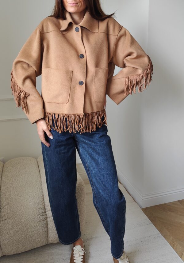 Veste camel Jade