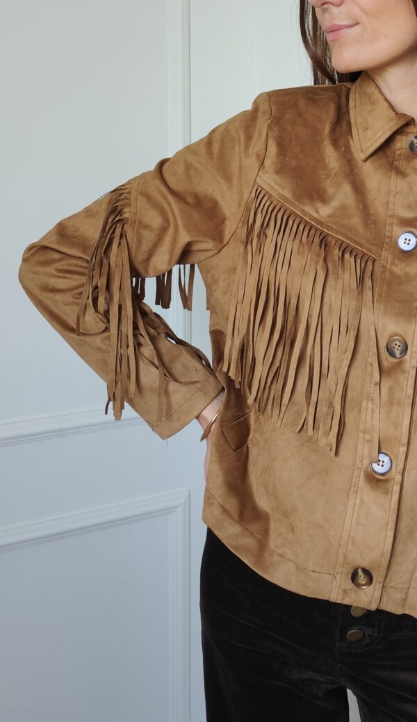 Veste camel Isaure