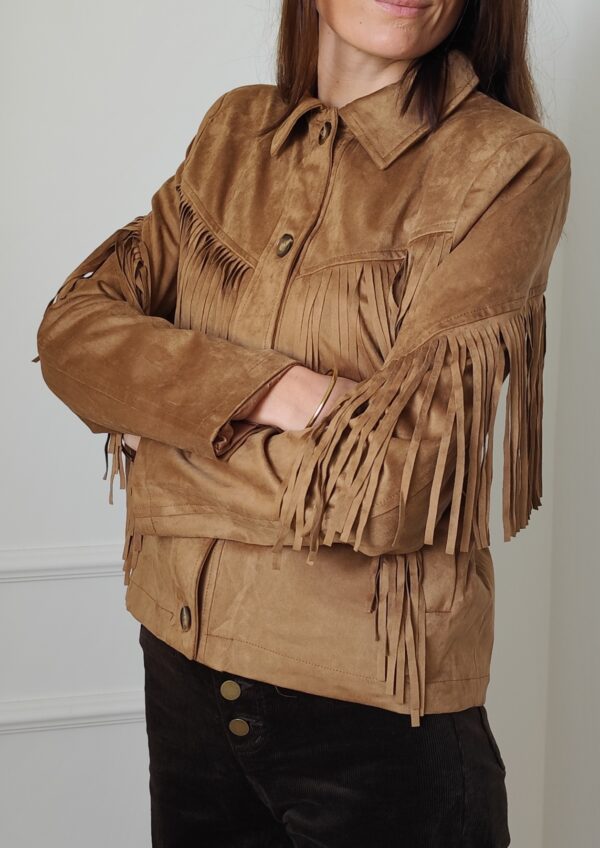 Veste camel Isaure