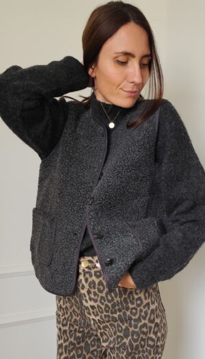 Gilet bouclette Louison