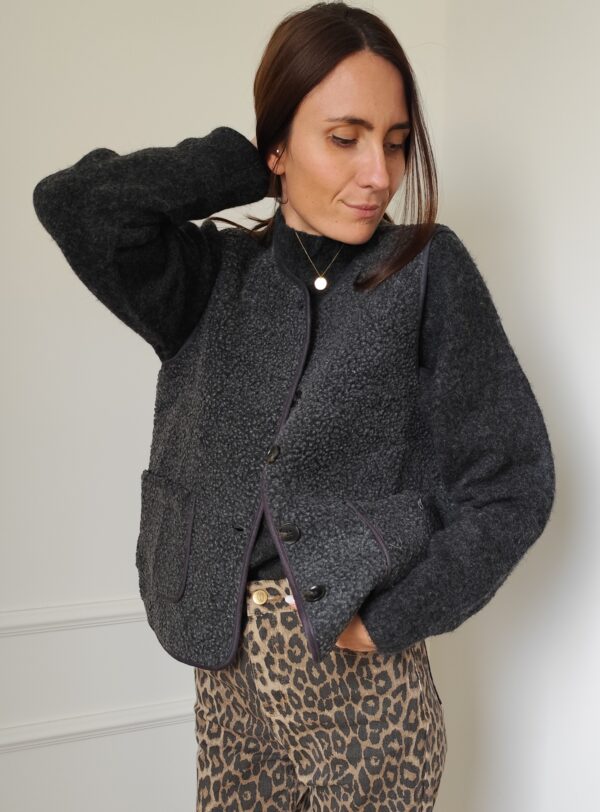 Gilet bouclette Louison