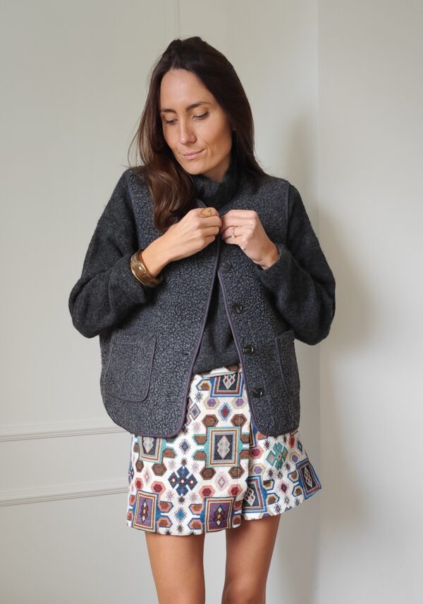 Gilet bouclette Louison