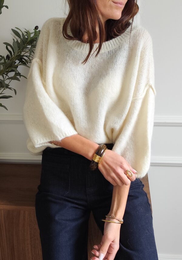 Pull écru Gabriel