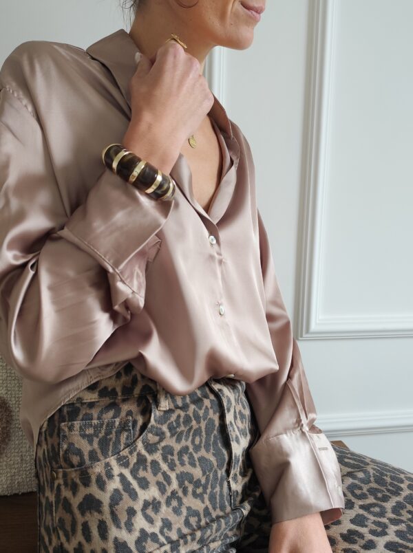 Blouse satinée Virginie