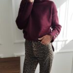 Pull bordeaux Flavio