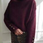 Pull bordeaux Flavio – Image 2