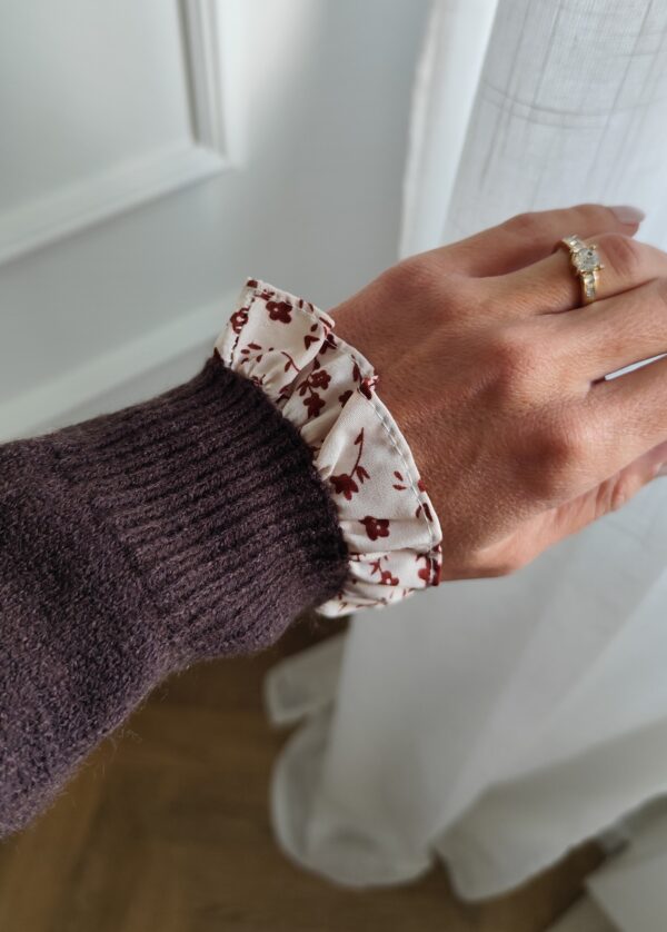 Pull chocolat Capucine