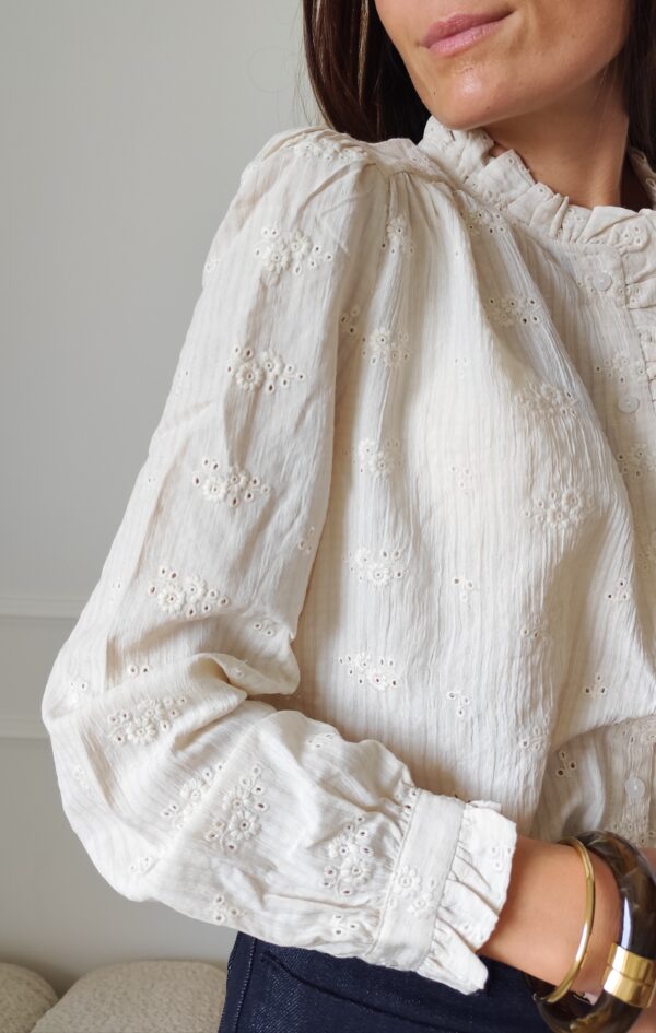 Blouse écrue Elsa