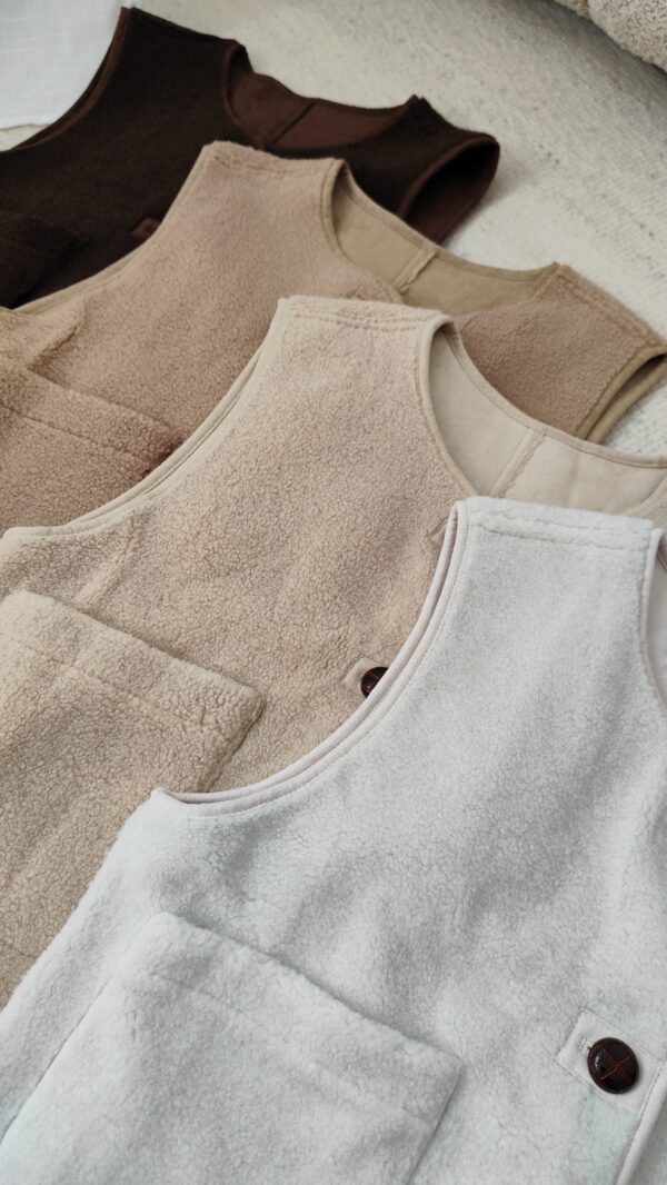 Gilet réversible blanc Marcus