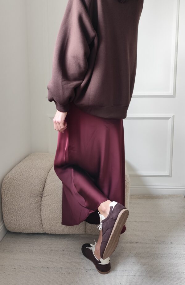 Jupe bordeaux Nina