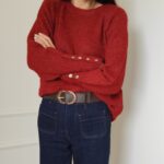 Pull bordeaux Léa – Image 4