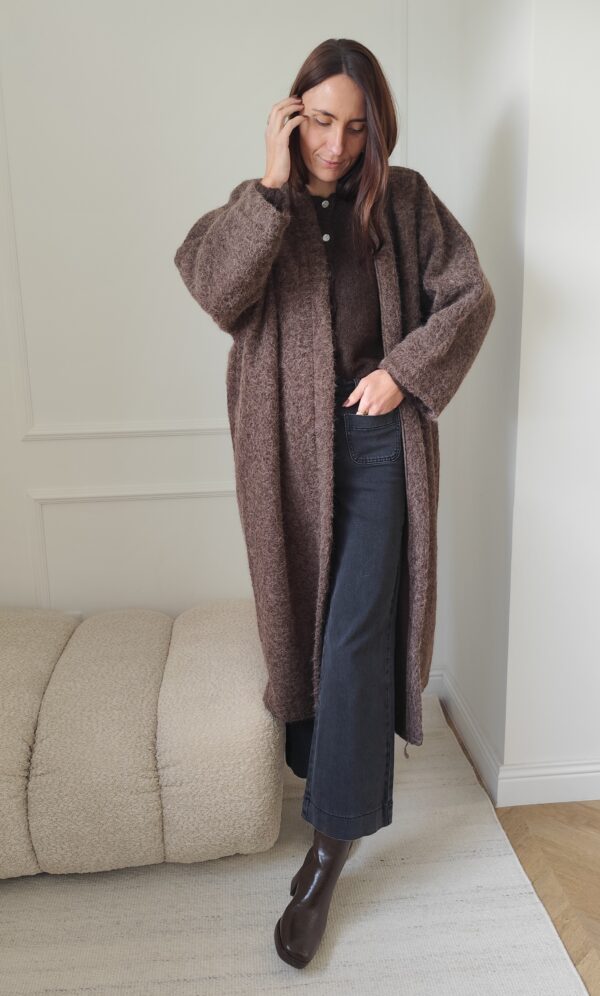 Veste chocolat Sybille