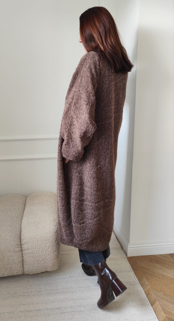 Veste chocolat Sybille