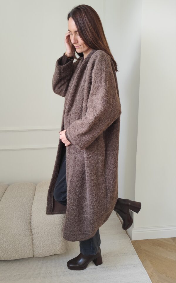 Veste chocolat Sybille