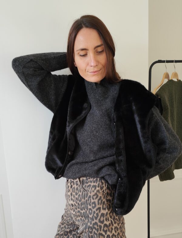 Gilet noir Marie