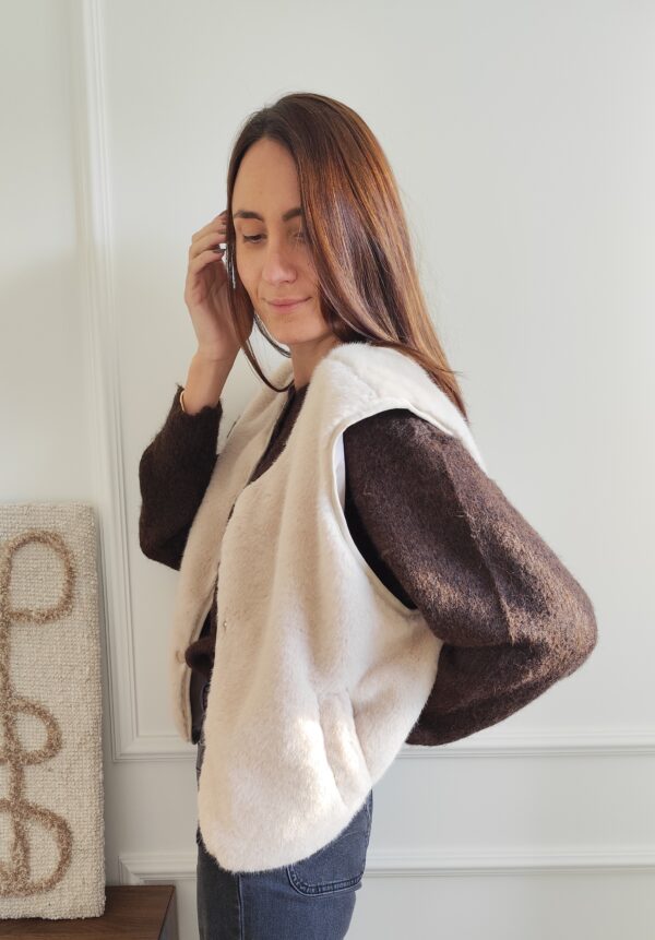 Gilet beige Marie