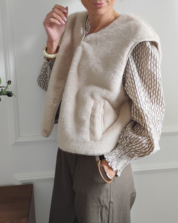 Gilet beige Marie