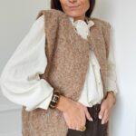 Gilet camel Romane – Image 2