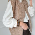 Gilet camel Romane – Image 3