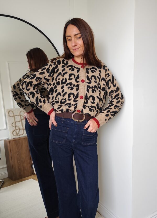 Cardigan taupe Elliot