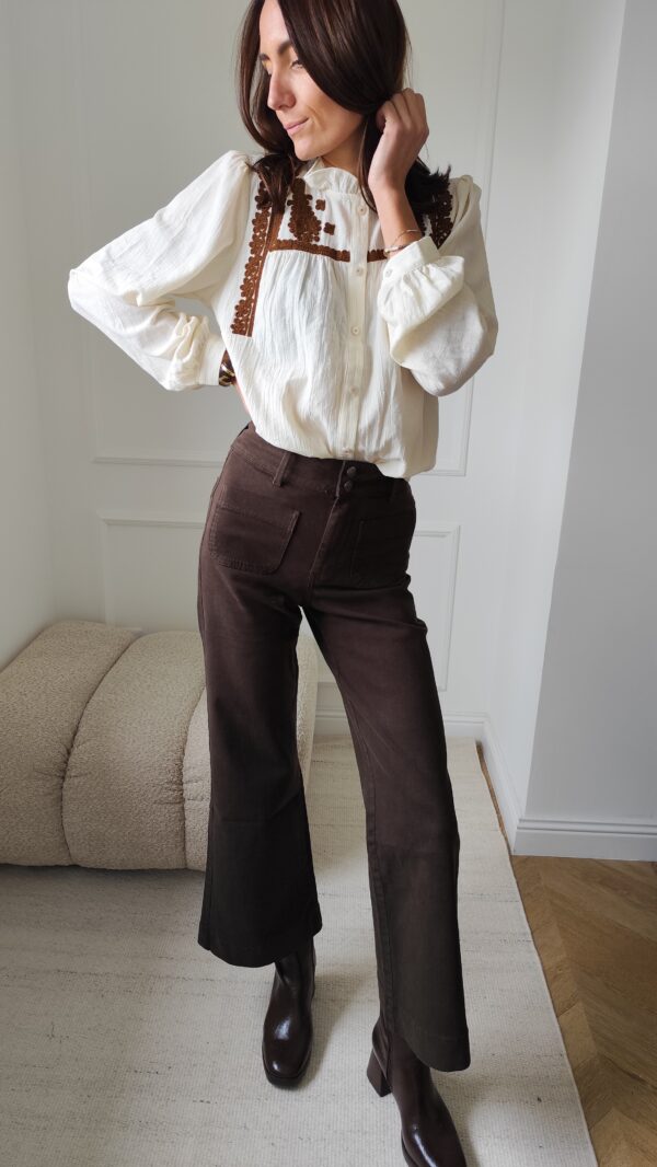 Jean chocolat Elenette