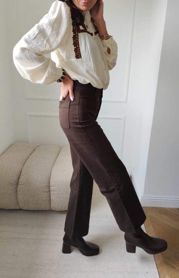 Jean chocolat Elenette