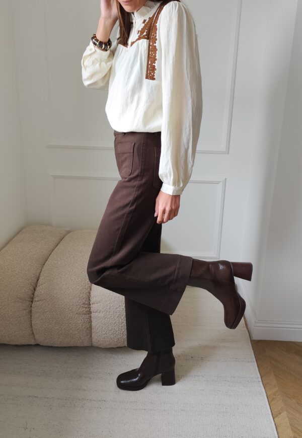 Jean chocolat Elenette