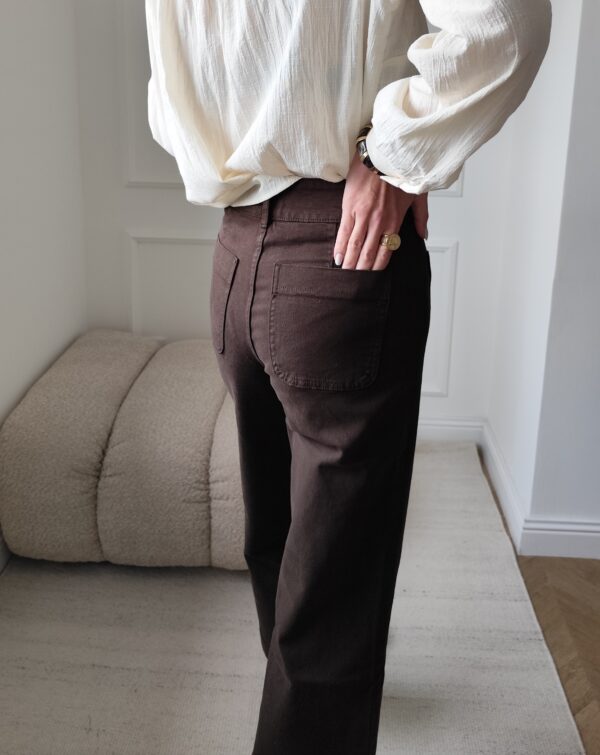 Jean chocolat Elenette