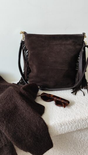 Sac en cuir chocolat Isaac