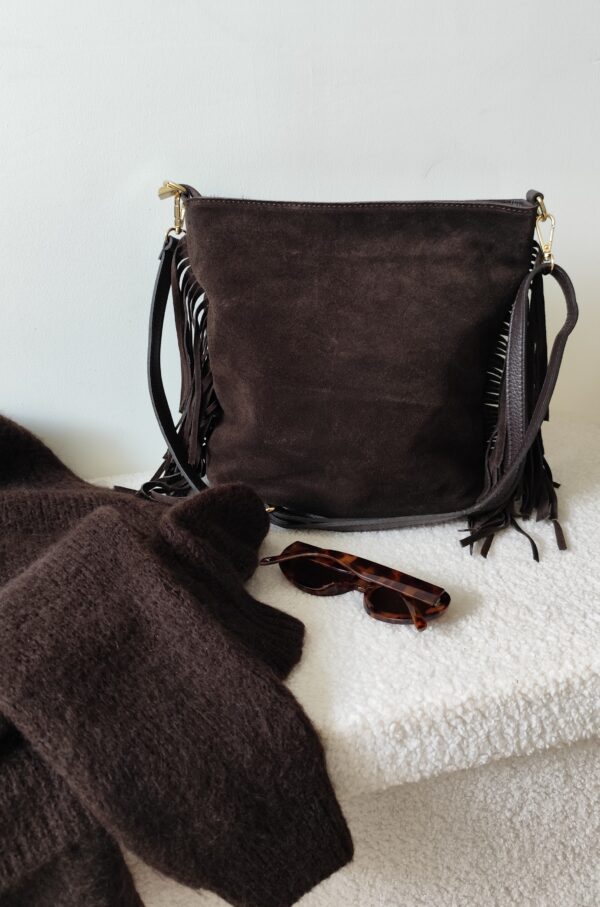 Sac en cuir chocolat Isaac
