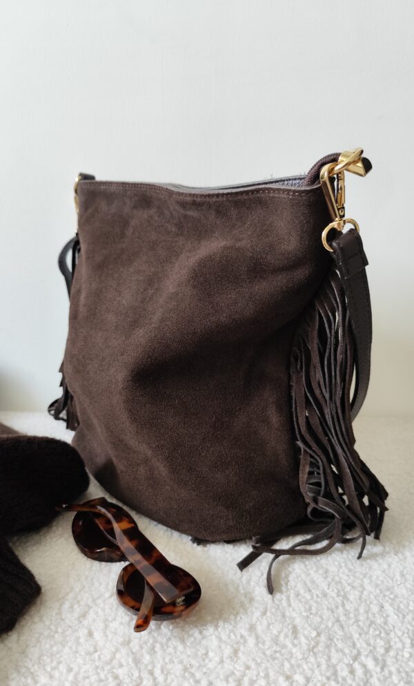 Sac en cuir chocolat Isaac