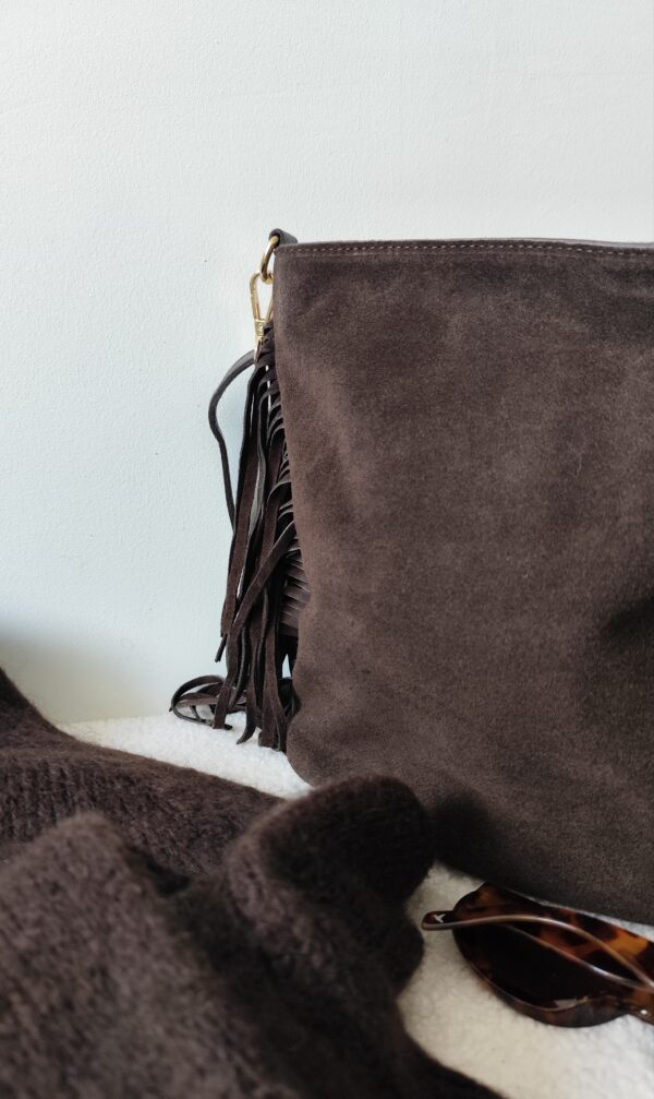 Sac en cuir chocolat Isaac