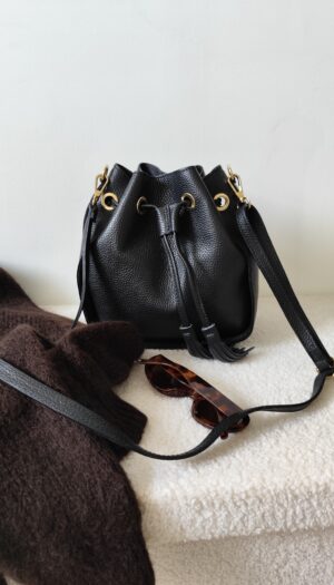 Sac à main noir Lina