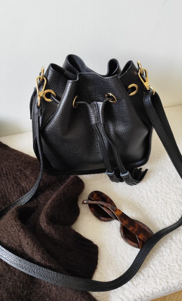 Sac à main noir Lina