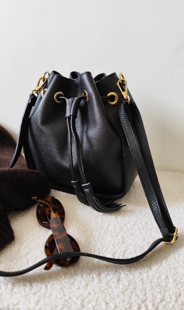 Sac à main noir Lina