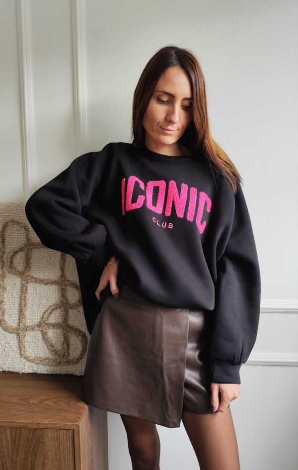Sweat noir Iconic
