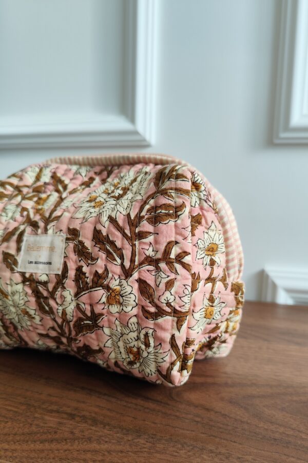 Trousse de toilette rose Mia