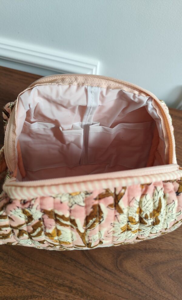 Trousse de toilette rose Mia