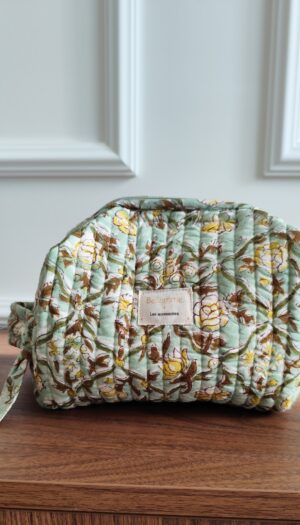 Trousse de toilette bleue Mia