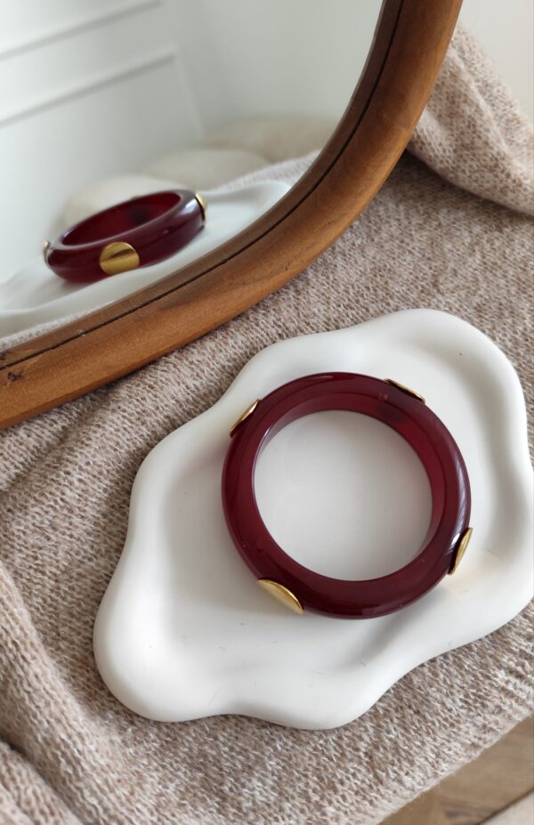 Bracelet bordeaux Gaspard