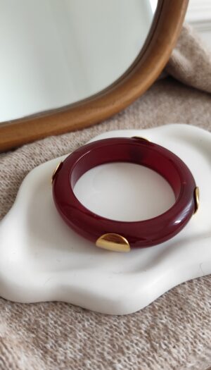 Bracelet bordeaux Gaspard