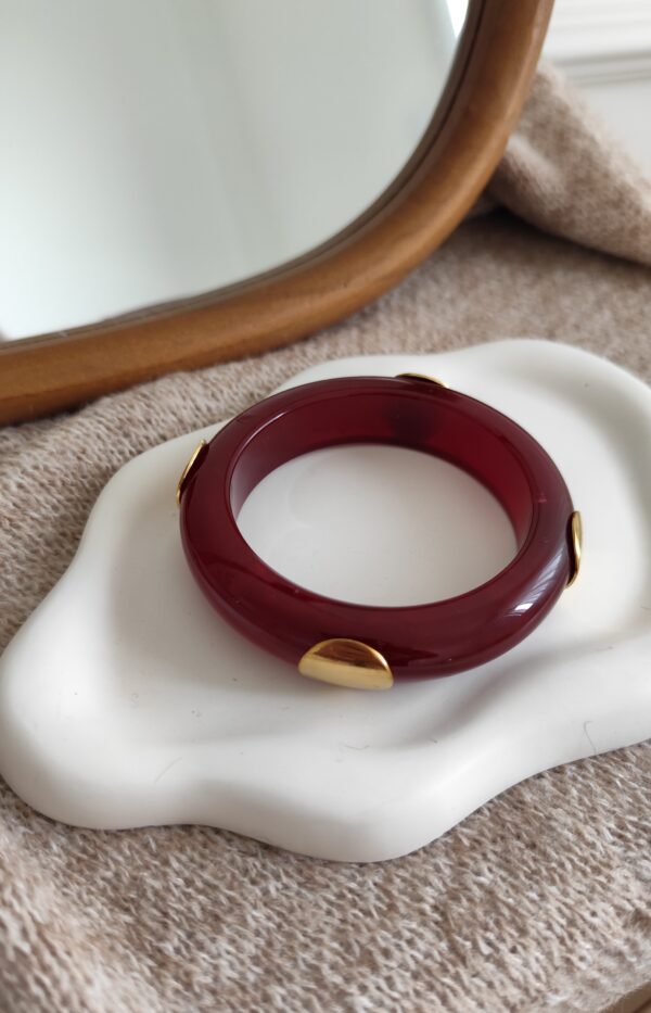 Bracelet bordeaux Gaspard