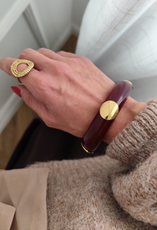 Bracelet bordeaux Gaspard