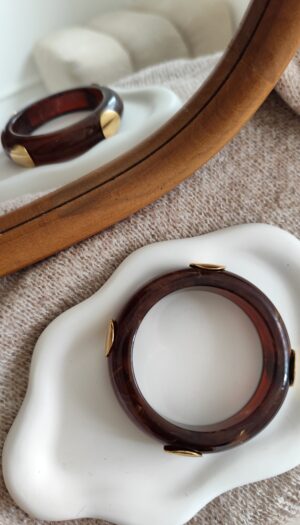 Bracelet chocolat Gaspard