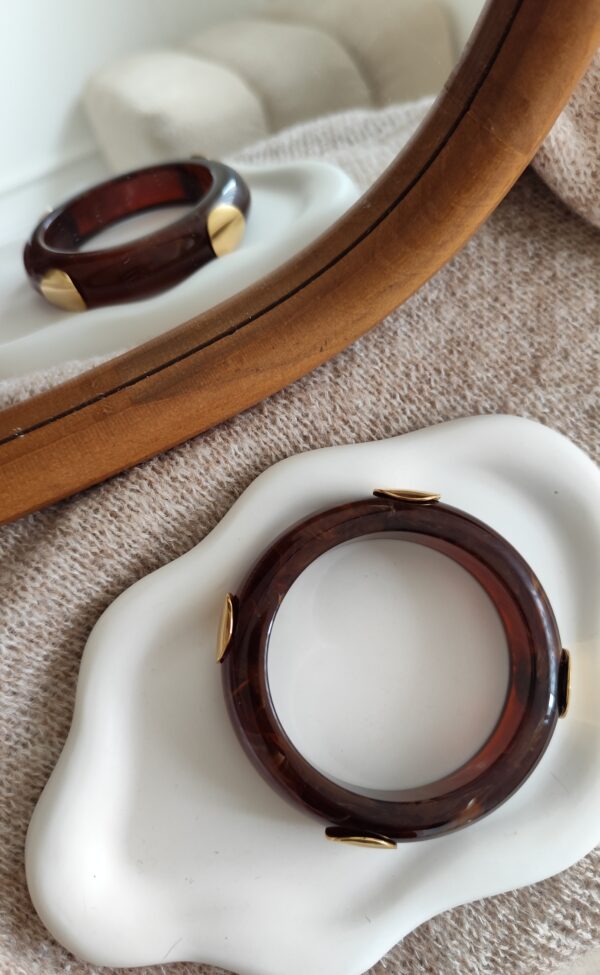 Bracelet chocolat Gaspard