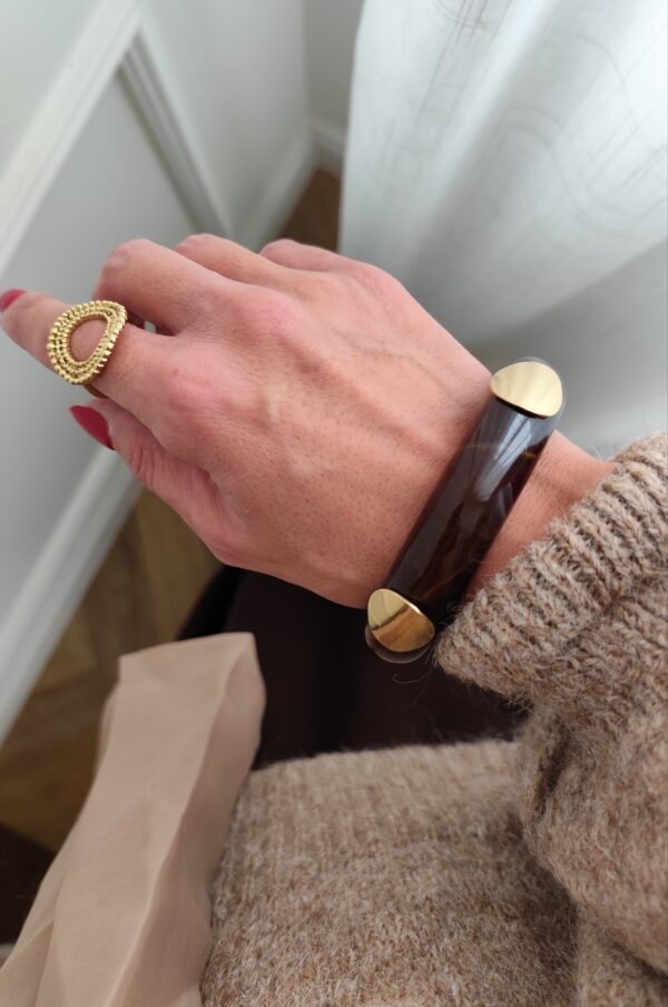 Bracelet chocolat Gaspard