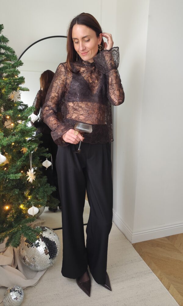 Pantalon noir Arsène