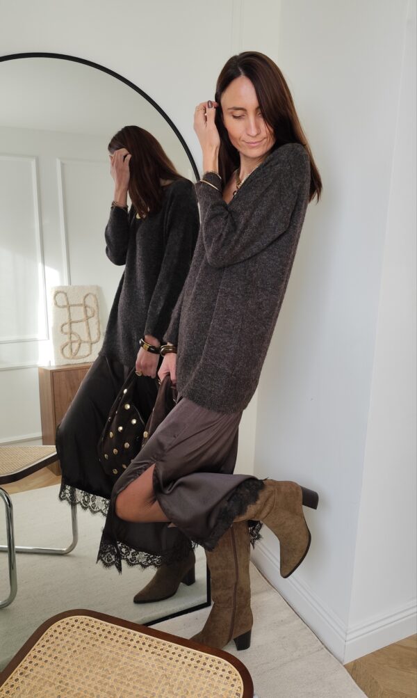 Robe chocolat Céline