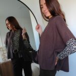 Pull cape chocolat Ninon – Image 6