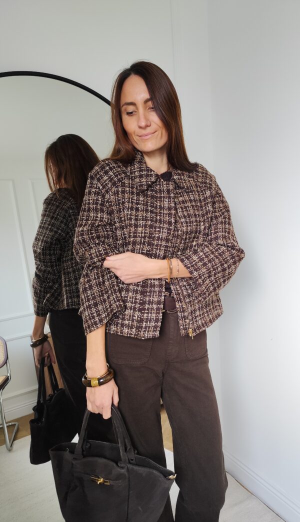 Veste marron Felicie